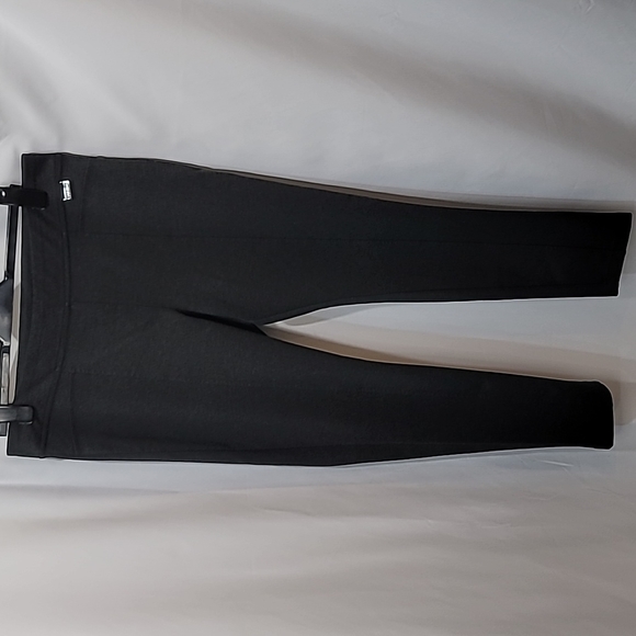CALVIN KLEIN Stretch Trousers Legging Style Office "Tweed" Look Spandex - Picture 3 of 7